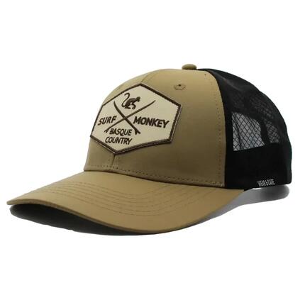Czapka trucker górska i trekkingowa – Dry-Tech – wodoodporna (Czarny)