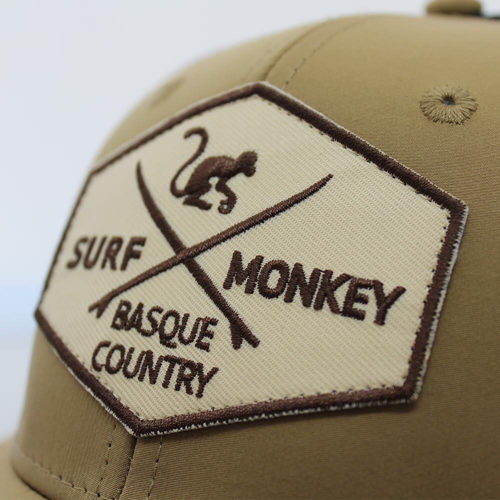 Casquette trucker de montagne et trekking – résistante à l’eau (Beige) 2/6