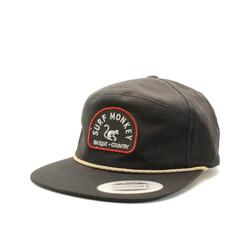 Casquette Trucker - Visière plate - glissière / Adulte / Taille unique (Noir)