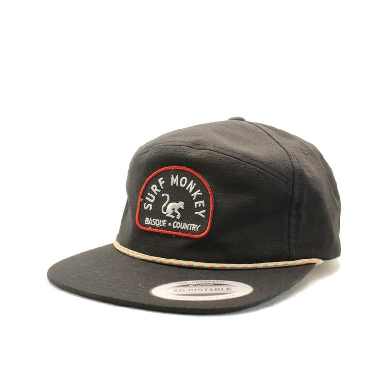 Gorra Trucker - Visera Plana - Cierre Cremallera / Adulto / Talla única (Negro)