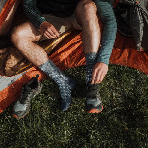 Kühlen Socken für sommerliche. Satz von 2 Paaren - Trekking Cool Crew