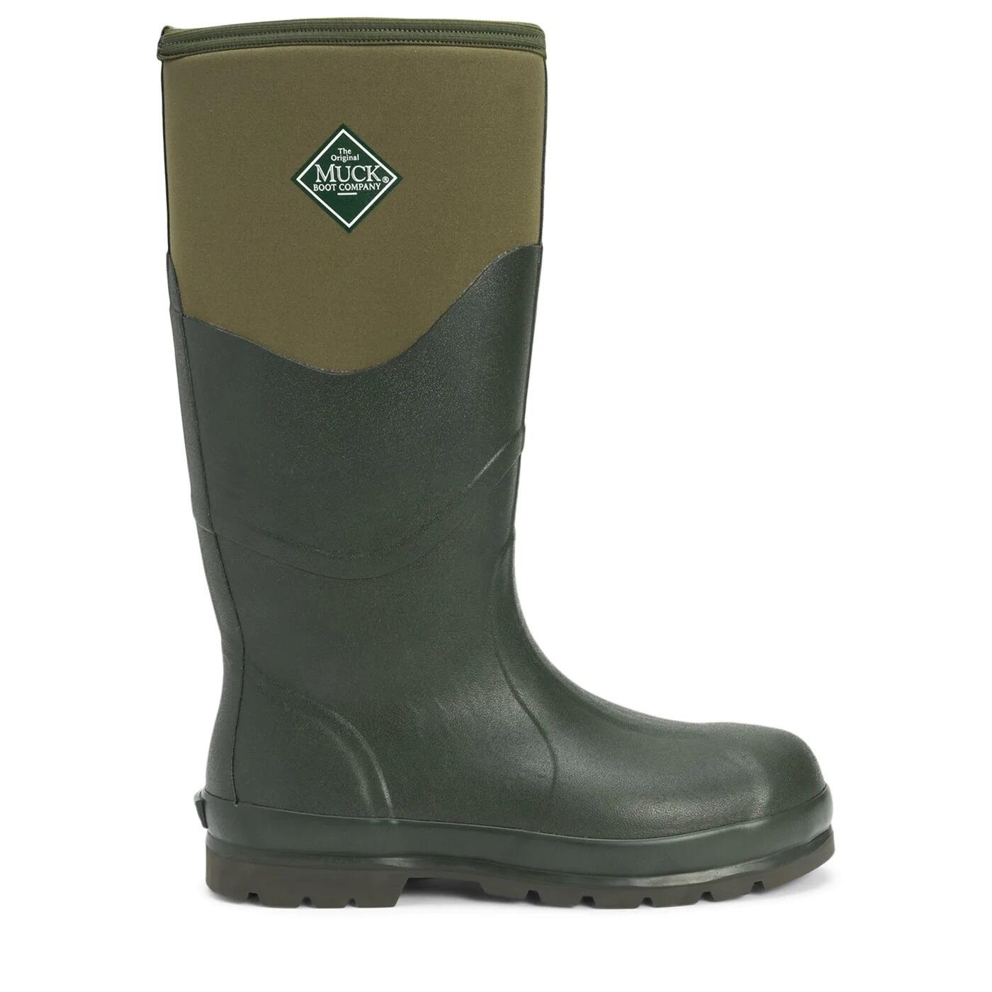 Chore Classic Hi Textile/Weather Wellingtons GREEN 2/5