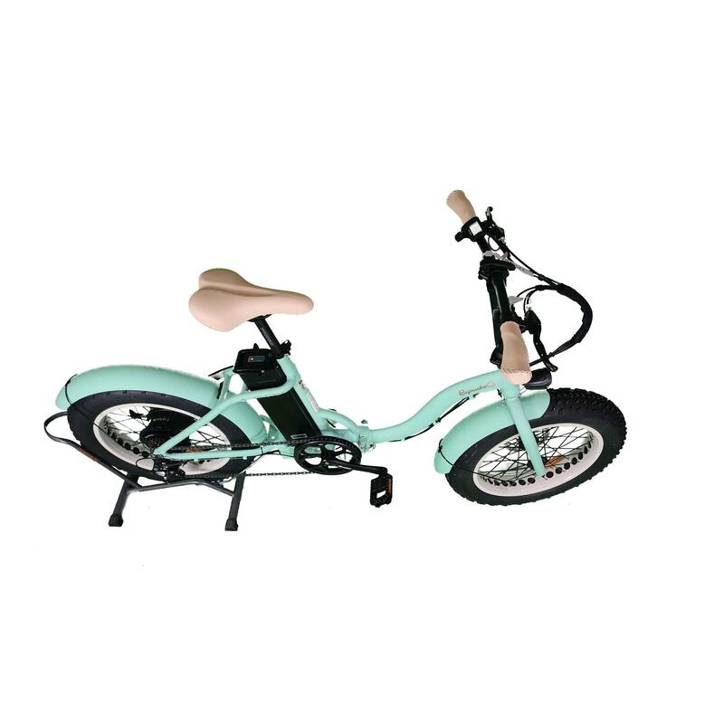 Vélo Pliable électrique -  Cupcake Vert