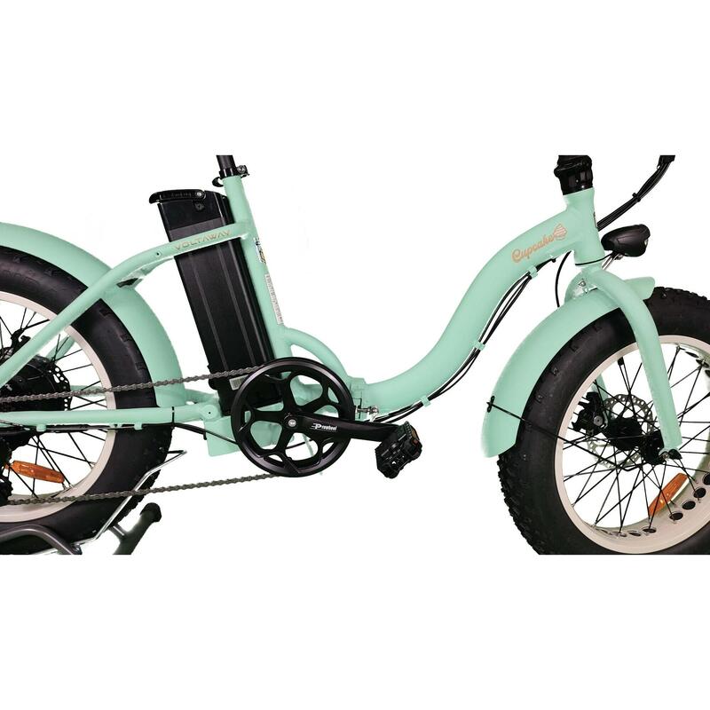 Vélo Pliable électrique -  Cupcake Vert