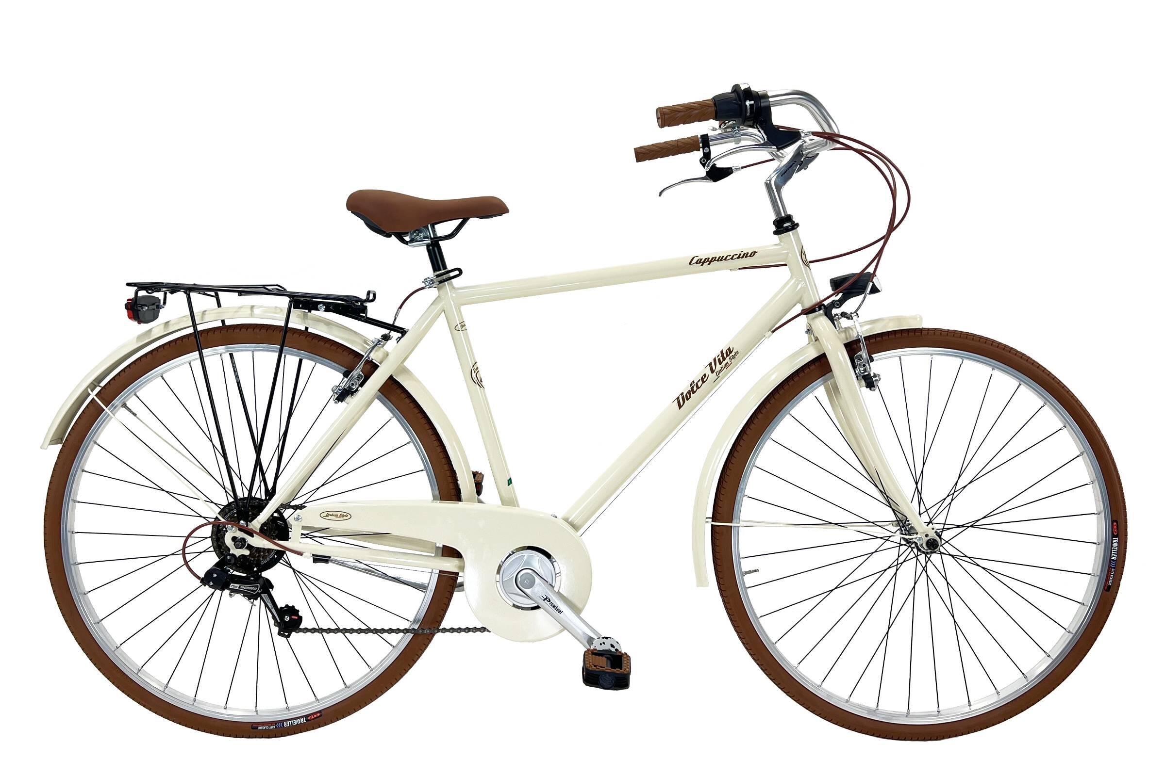CANELLINI Herenfiets Dolce Vita by Canellini Cappuccino - Crème