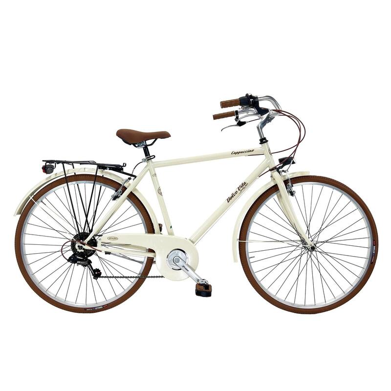 Vélo de ville Dolce Vita by Canellini Cappuccino pour homme - Beige