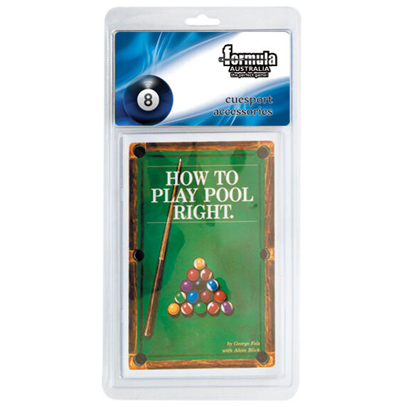 How to Play Pool Right Games By George Fels Alvin Blick Billiard Table Booklet