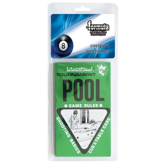Tournament Pool Snooker Games Rules Shooting Basics & Cue Table Care