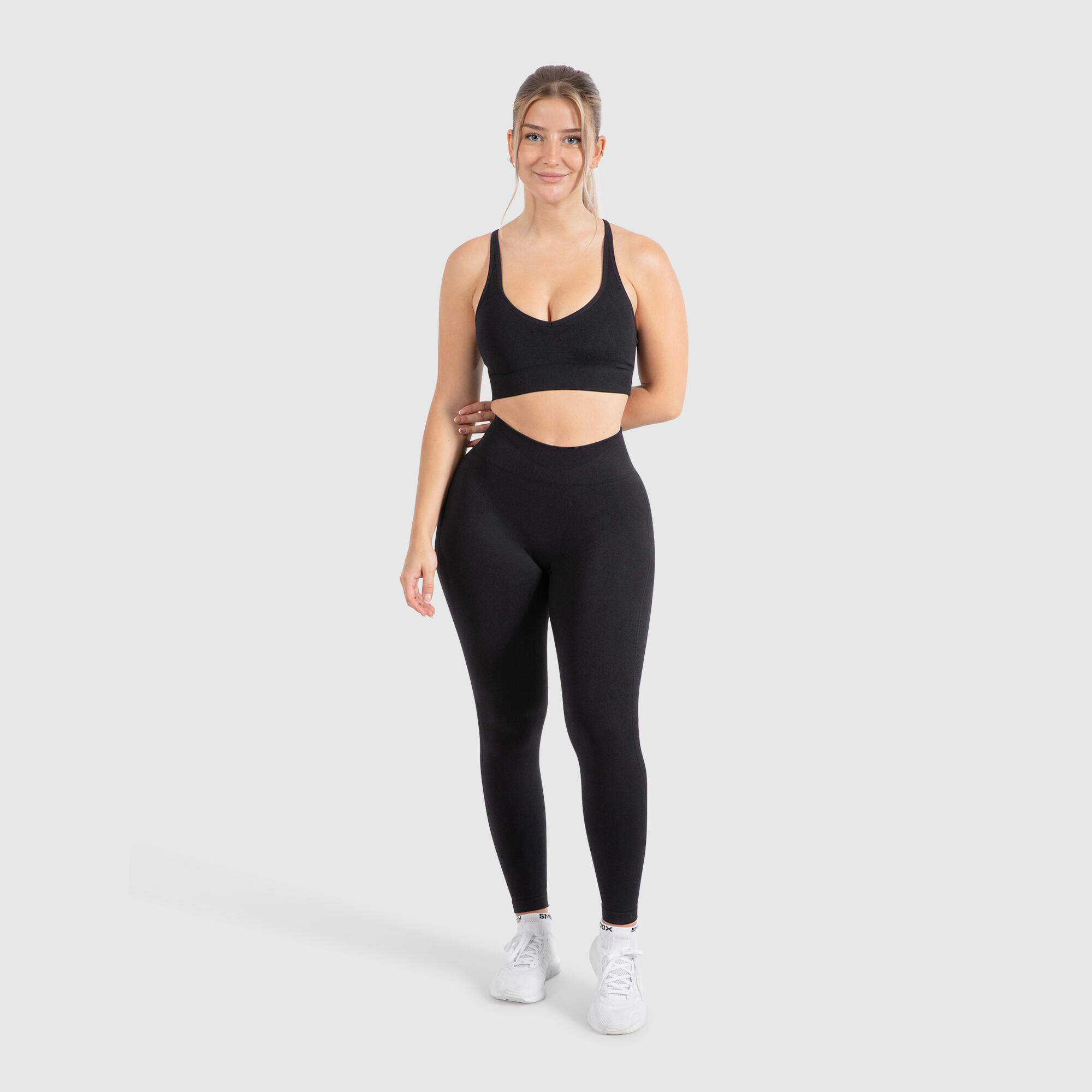 Damen Leggings Cetrina Scrunch Schwarz 3/6