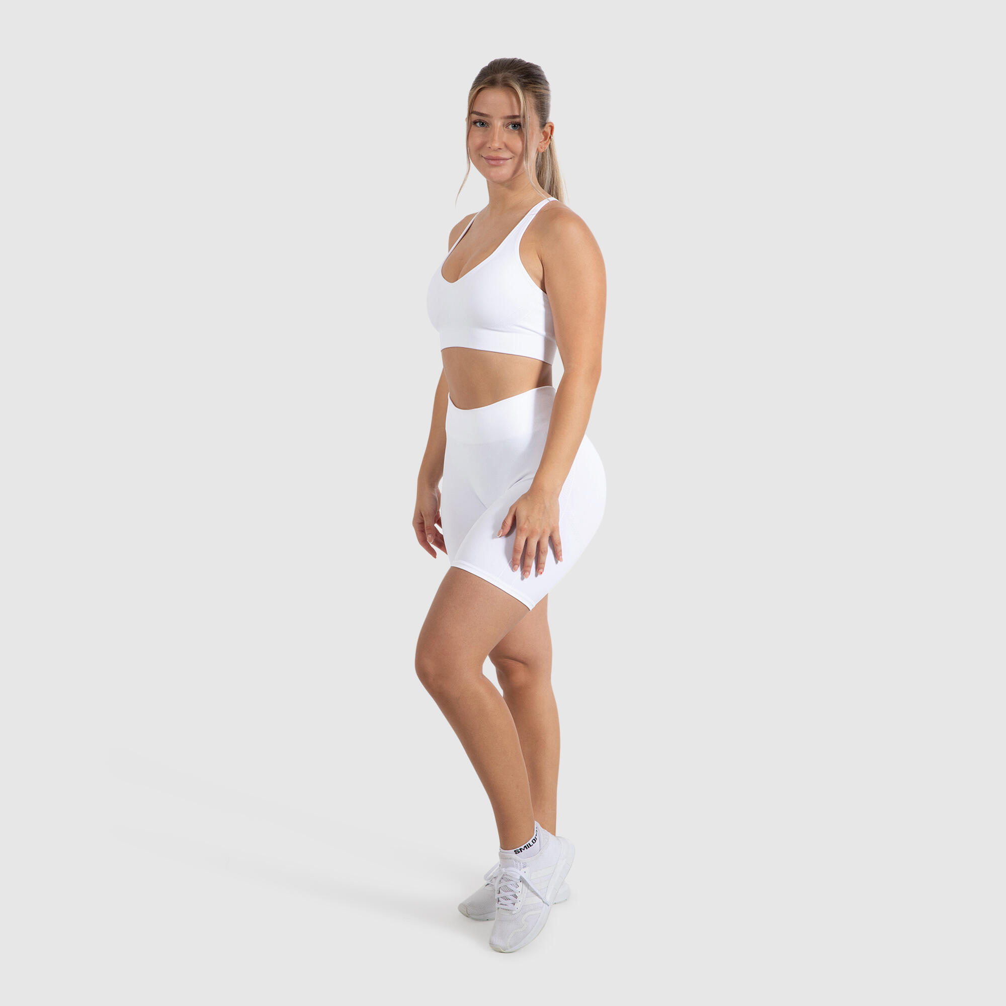 Damen Short Leggings Cetrina Weiß 3/6
