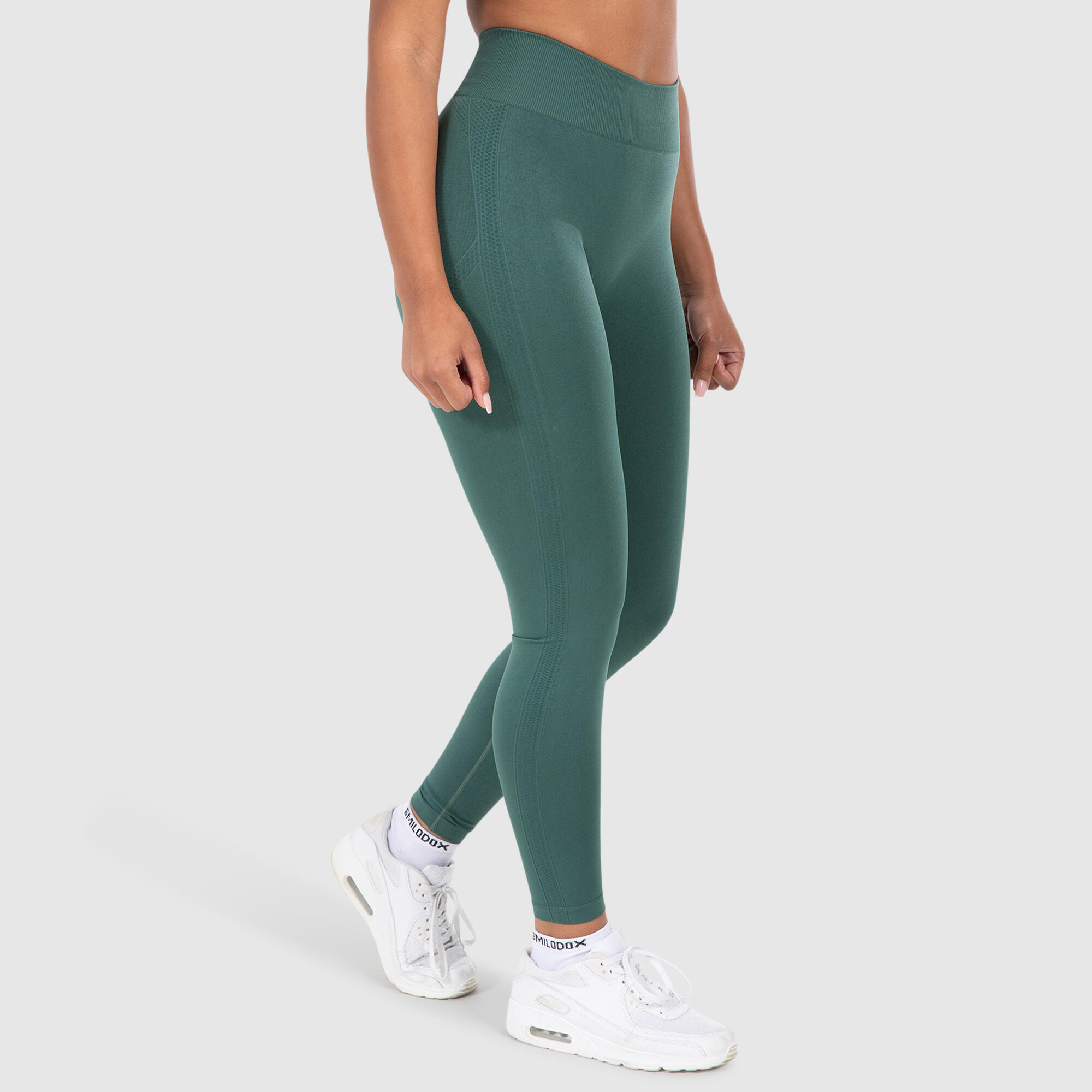 Damen Leggings Cetrina Scrunch Dunkel Grün 2/5