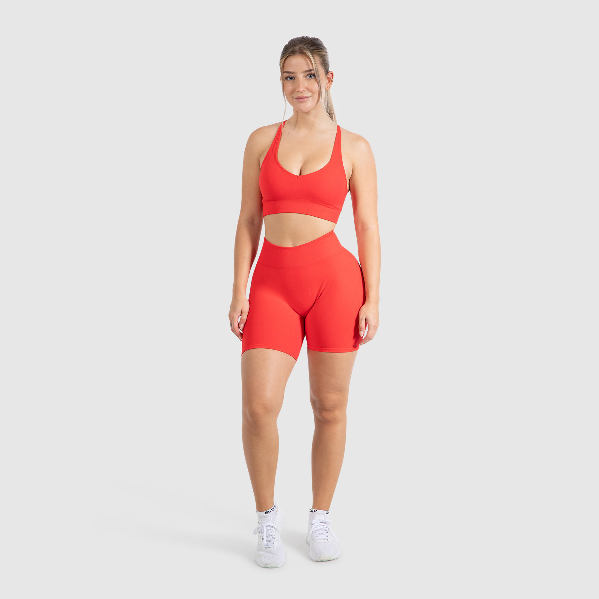 Damen Short Leggings Cetrina Rot 3/6