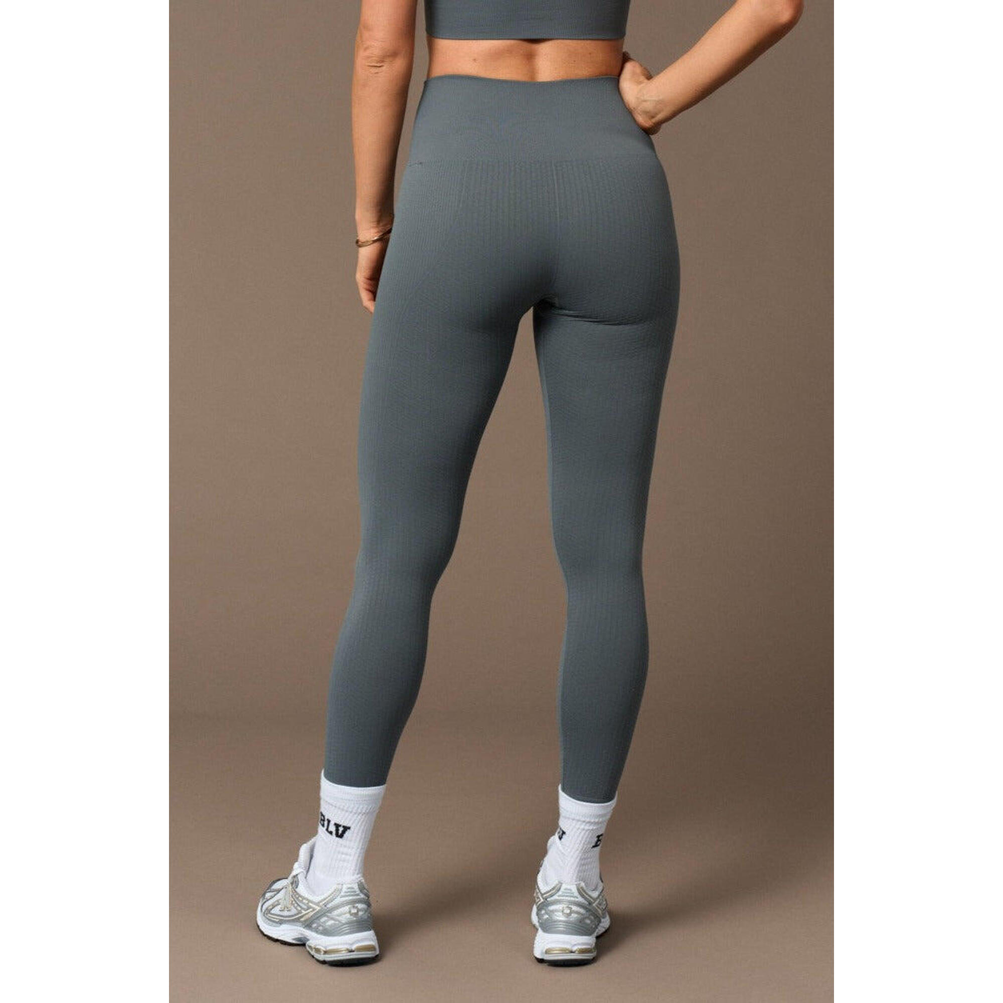 Leggins mujer Legging Flow Grey de BELIEVE ATHLETICS