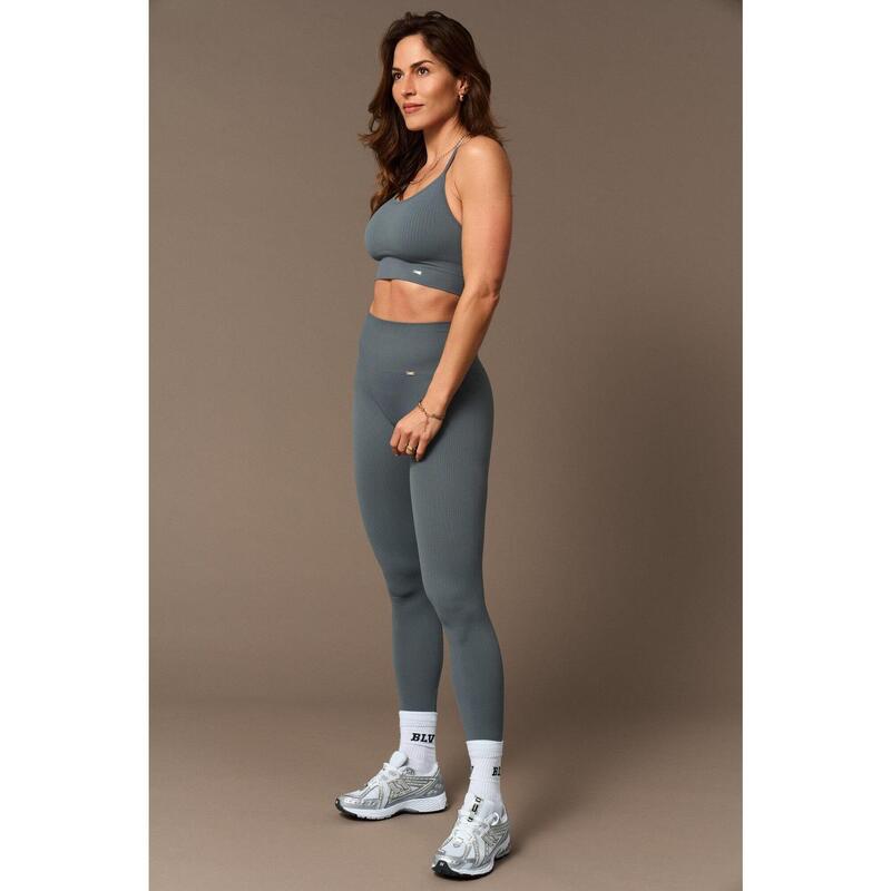 Leggins mujer Legging Flow Grey de BELIEVE ATHLETICS