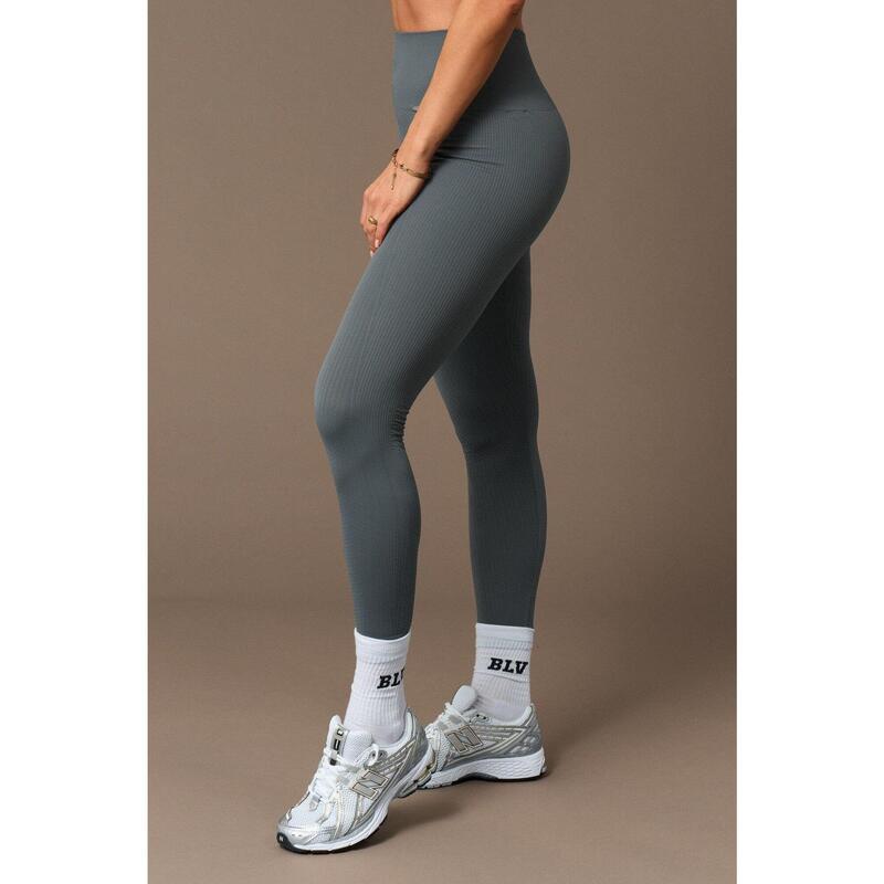 Leggins mujer Legging Flow Grey de BELIEVE ATHLETICS