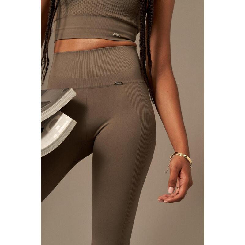 Leggins mujer Legging Bliss Push-Up  Mocha de BELIEVE ATHLETICS