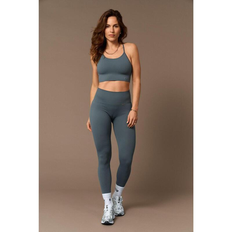 Leggins mujer Legging Flow Grey de BELIEVE ATHLETICS