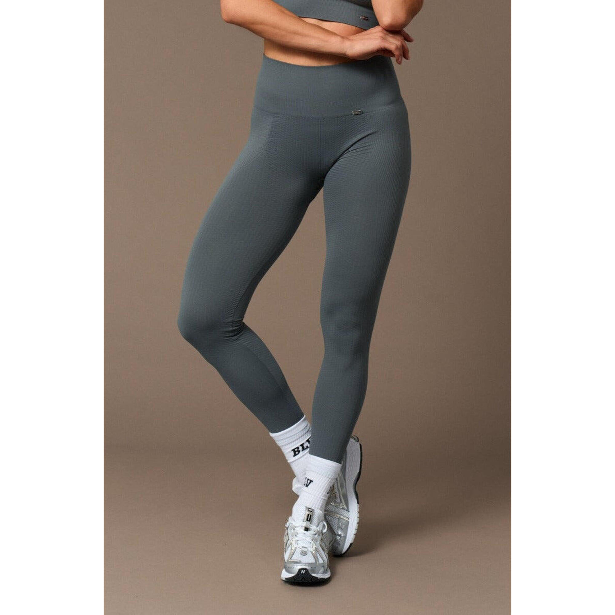 Leggins mujer Legging Flow Grey de BELIEVE ATHLETICS