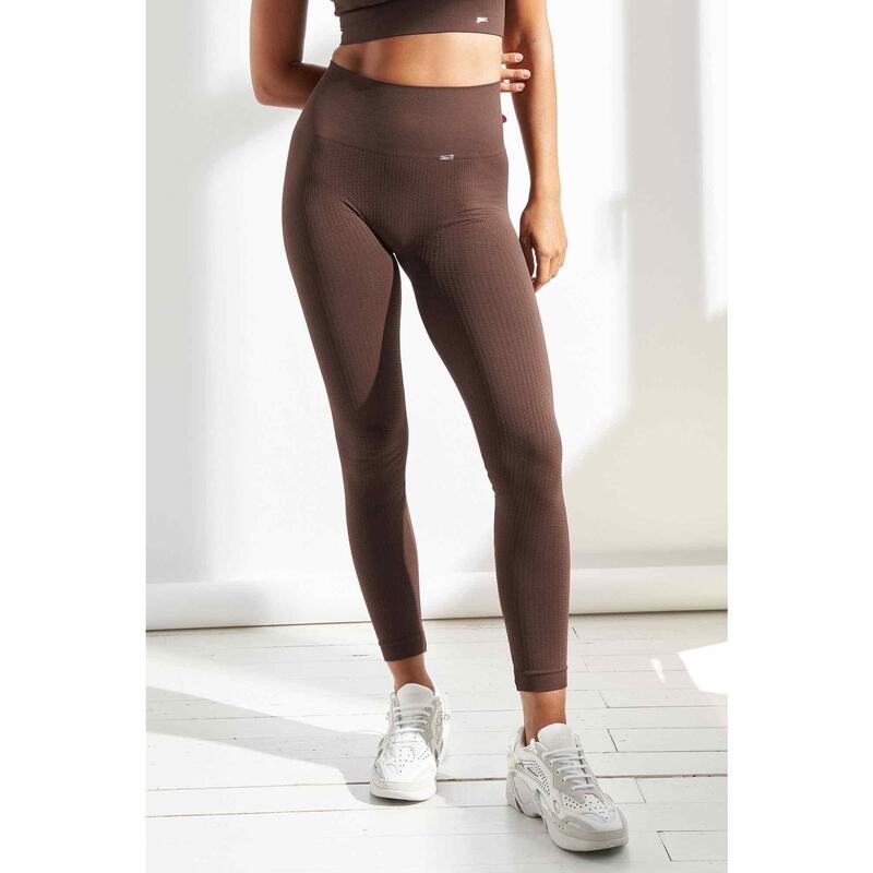 Flow Legging en Brunette de BELIEVE ATHLETICS