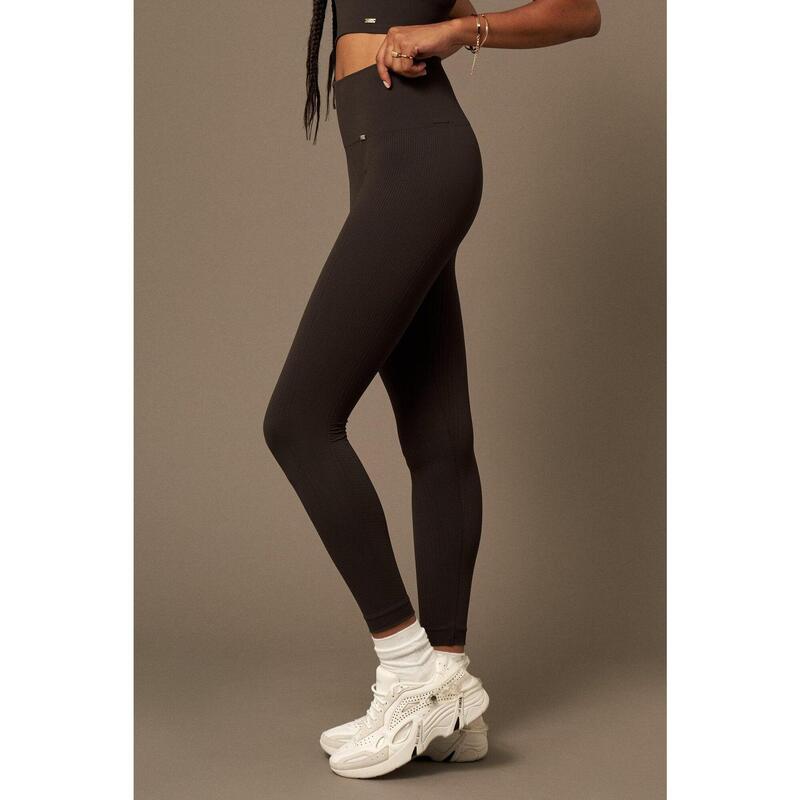 Leggins mujer Legging Flow Espresso de BELIEVE ATHLETICS