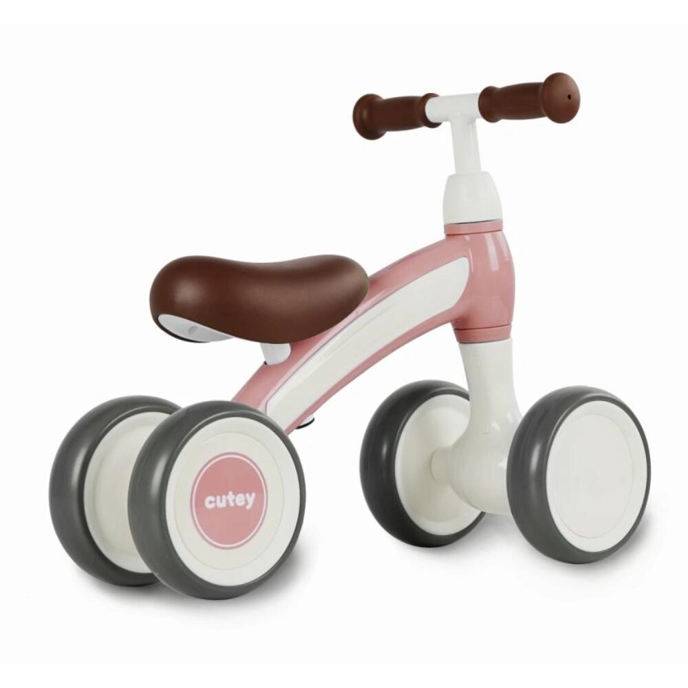 Correpasillos Qplay Cutey 4 Ruedas 50x23x40 cm Rosa 4/6