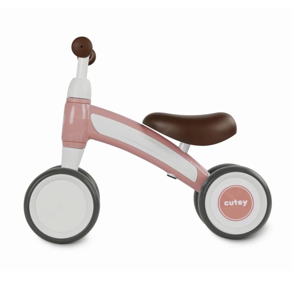 Correpasillos Qplay Cutey 4 Ruedas 50x23x40 cm Rosa 3/6