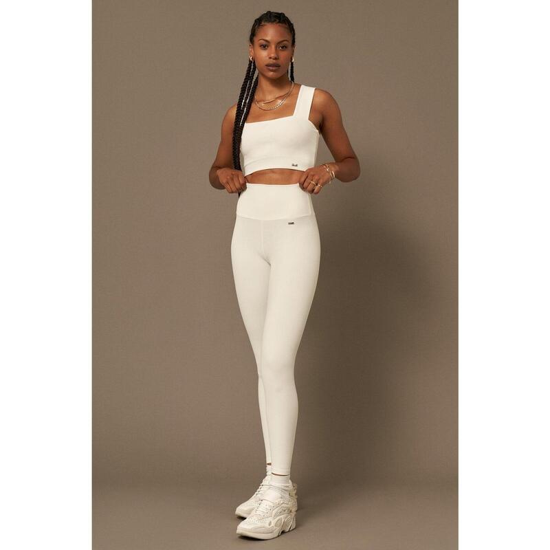 Leggins mujer Legging Daily White de BELIEVE ATHLETICS