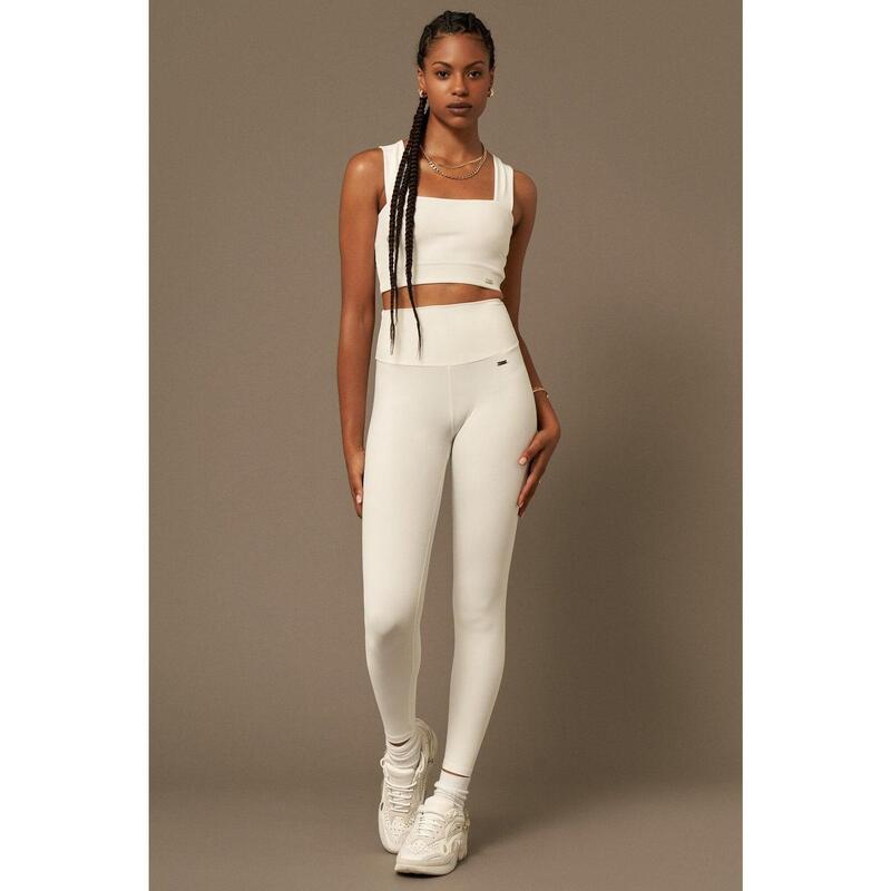 Leggins mujer Legging Daily White de BELIEVE ATHLETICS