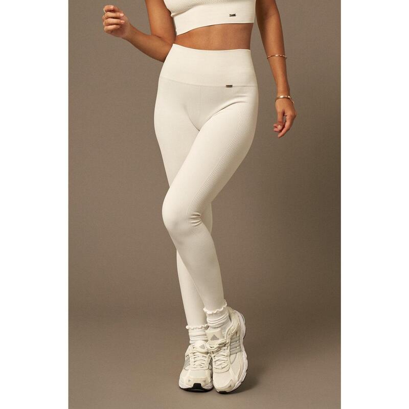 Leggins mujer Legging Bliss Push-Up  White de BELIEVE ATHLETICS