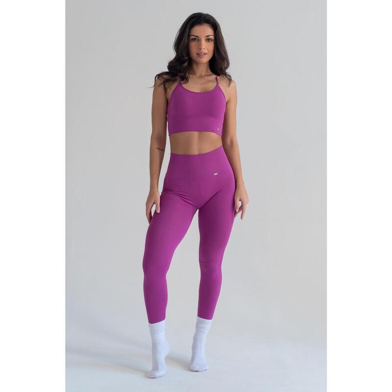 Leggins mujer Legging Flow Pink de BELIEVE ATHLETICS