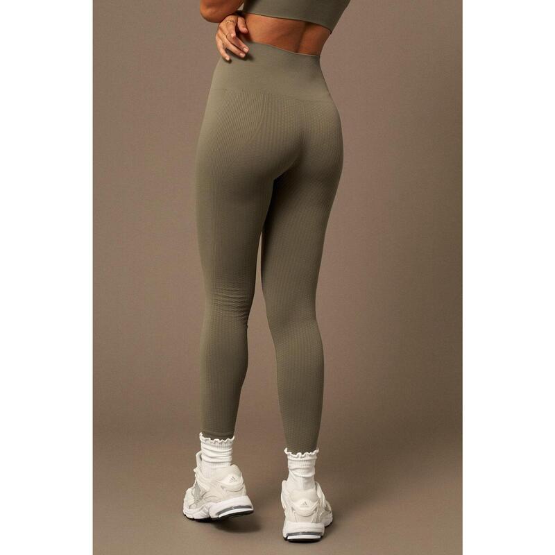 Leggins mujer Legging Flow Caqui de BELIEVE ATHLETICS