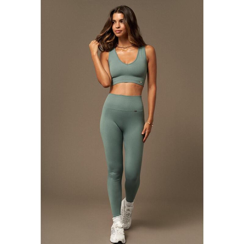 Leggins mujer Legging Bliss Push-Up  Green de BELIEVE ATHLETICS