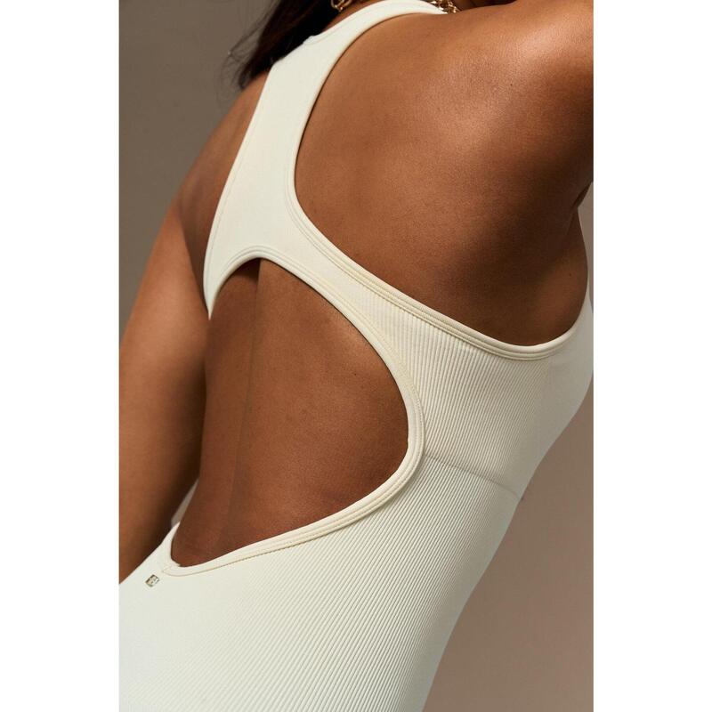 Mono deportivo Jumpsuit Flex White de BELIEVE ATHLETICS