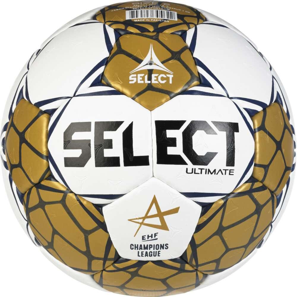 Select - Ballon De Handball Select Ultimate Champions League 2024 T2 - Ballon De Hand - Blanc|jaune - 2 - Decathlon