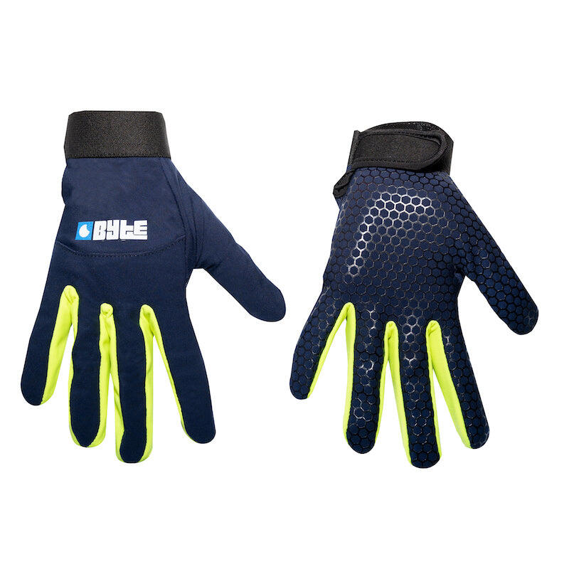 BYTE Byte skin gloves navy lime