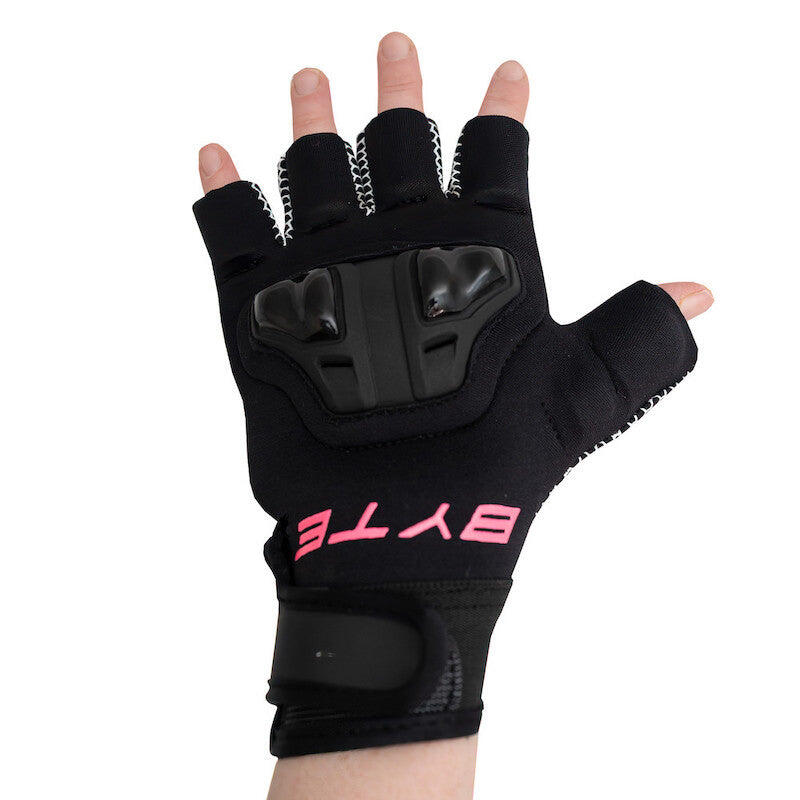 BYTE Byte xr left hand knuckle hockey glove black pink
