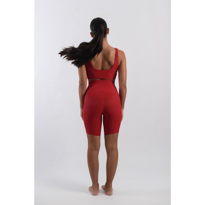 West Biker in Red de BELIEVE ATHLETICS