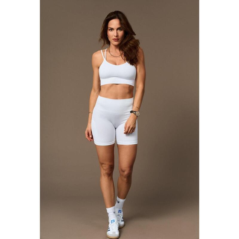 Ether Biker White de BELIEVE ATHLETICS