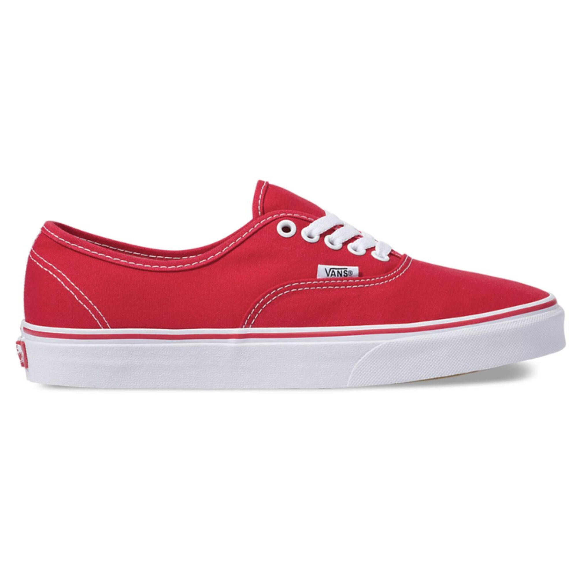 Vans - Chaussures De Marche Pour Adultes Vans Authentic Trainers For Adults - Baskets - Rouge - 44,5 - Decathlon
