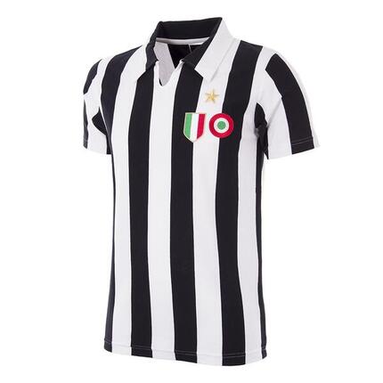 Camiseta de Fútbol - Hombre - Juventus 1960/61 - Retro - Negro/Blanco