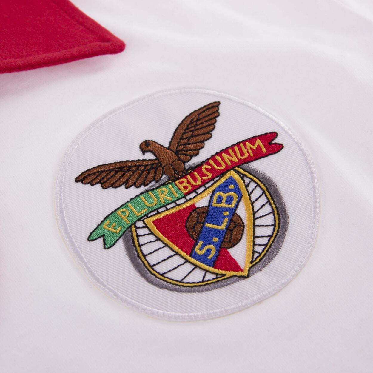 Retro Voetbalshirt - Heren - SL Benfica 1968 - Uitshirt - Wit 4/7