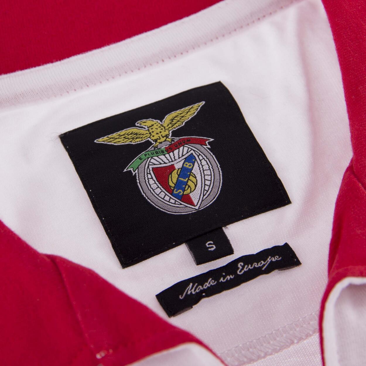 Retro Voetbalshirt - Heren - SL Benfica 1968 - Uitshirt - Wit 6/7