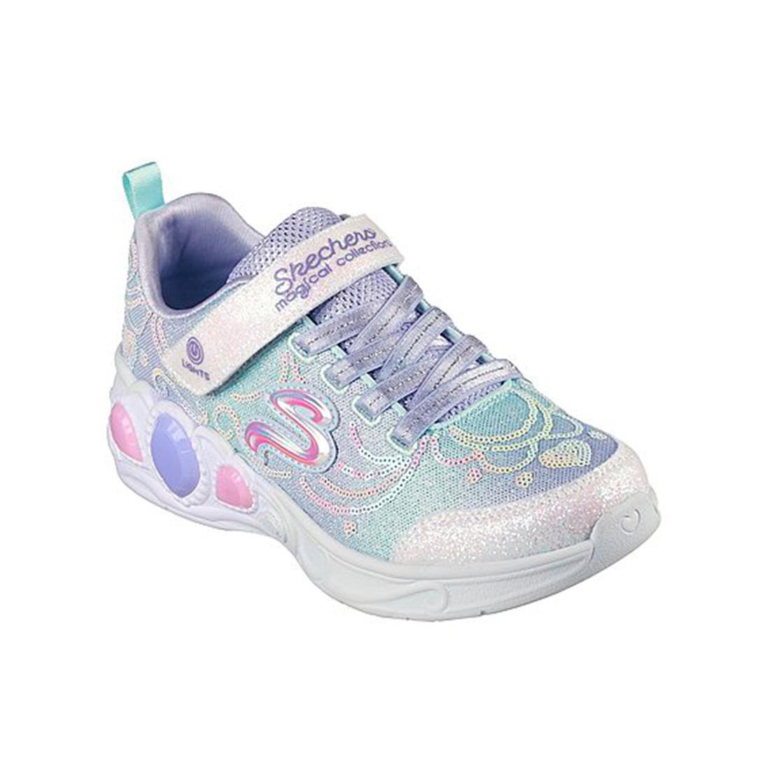 Princesa do Skechers Kid deseja tênis lavanda 2/5