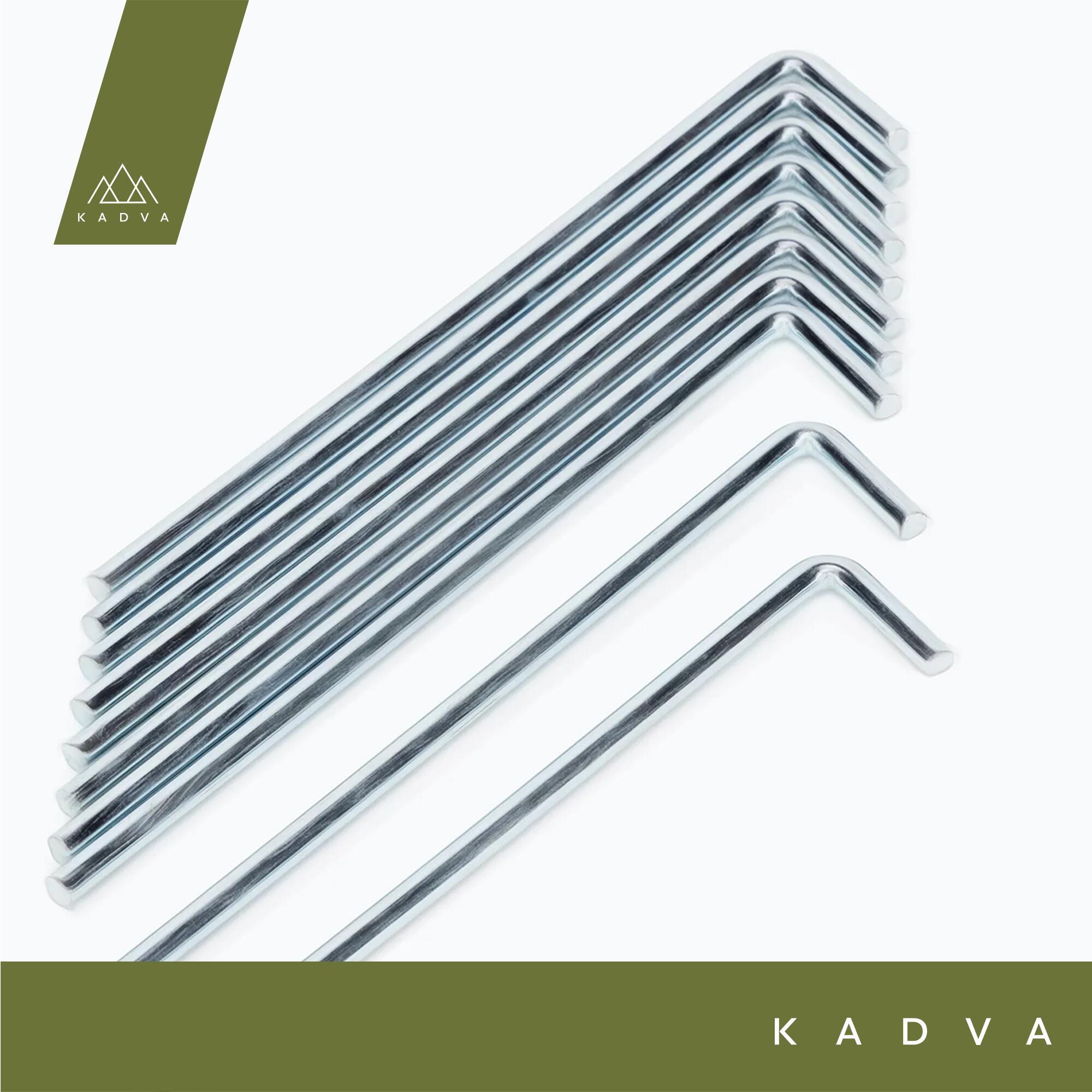 Estacas para tenda de arenque KADVA 4/7