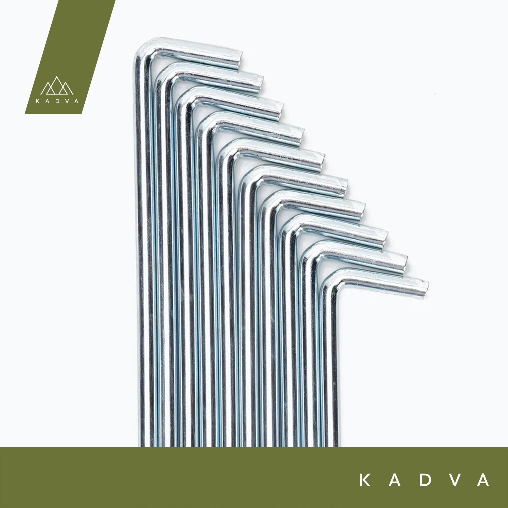 Estacas para tenda de arenque KADVA 3/7