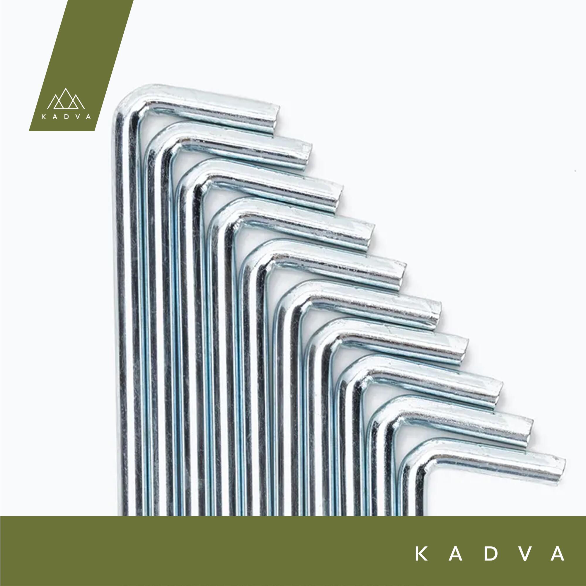 Estacas para tenda de arenque KADVA 5/7