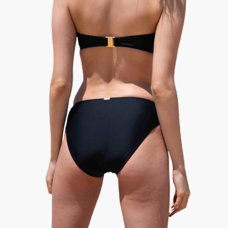 Bas de maillot de bain menstruel culotte mi-haute - Flux léger - NÉRÉE