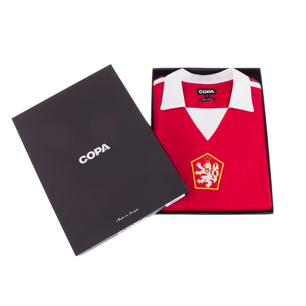 Checoslovaquia 1976 - Camiseta de fútbol retro - Roja – COPA Football 6/7