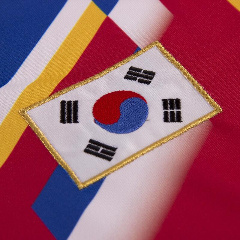 Koszulka piłkarska retro dla dorosłych Korea Południowa 1994 - Czerwony