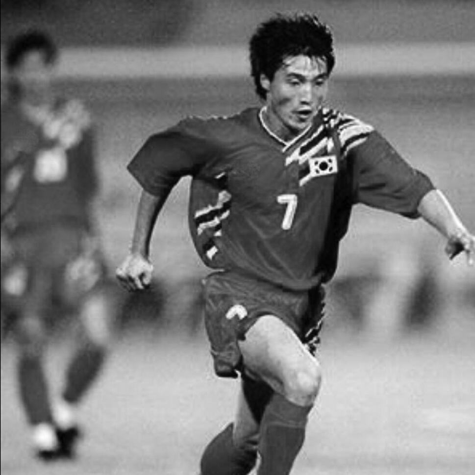 Koszulka piłkarska retro dla dorosłych Korea Południowa 1994 - Czerwony